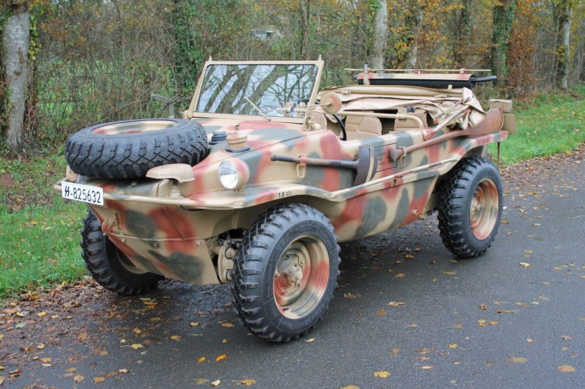 Фольксваген амфибия второй мировой