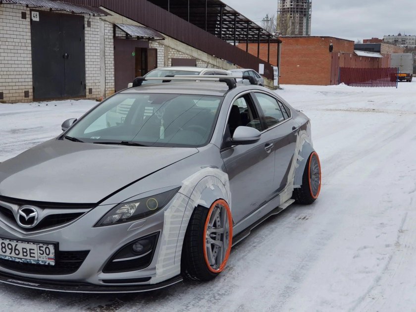 Сплиттер Mazda 6 GH