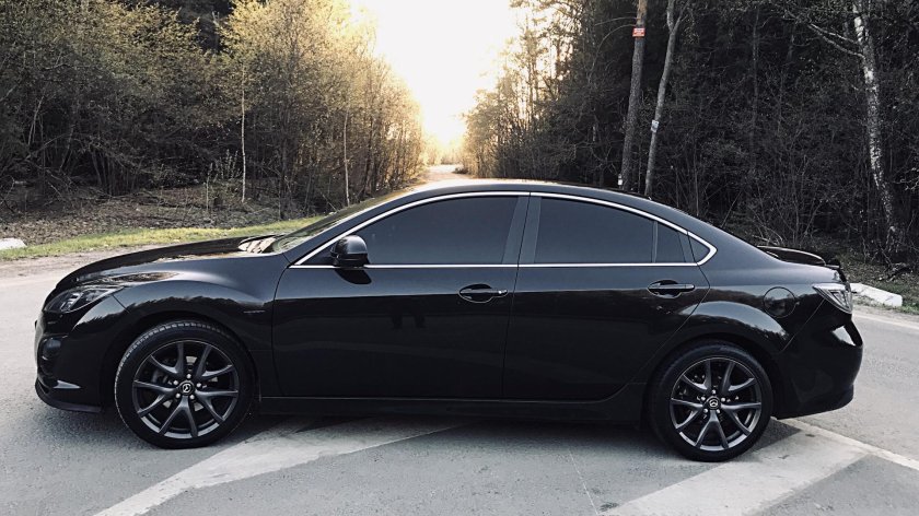 Mazda 6 GH черная r19