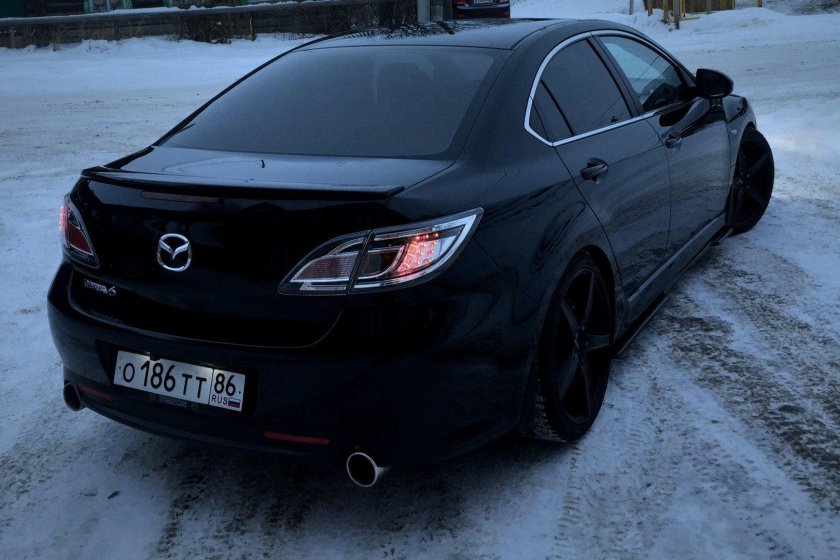 Mazda 6 GH черная