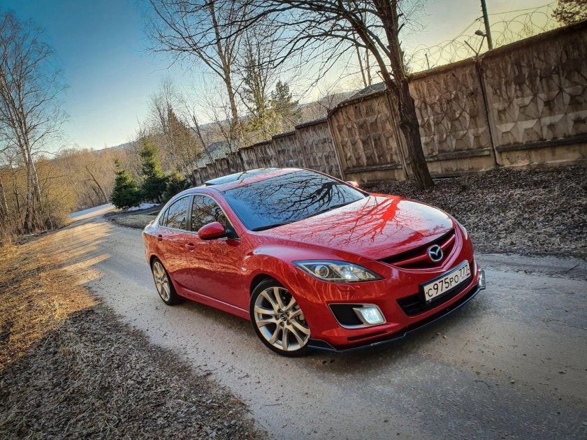 Сплиттер Мазда 6 GH