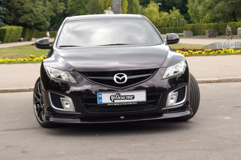 Реснички на мазду 6