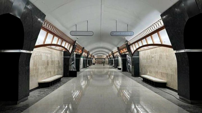 Станция метро горный институт