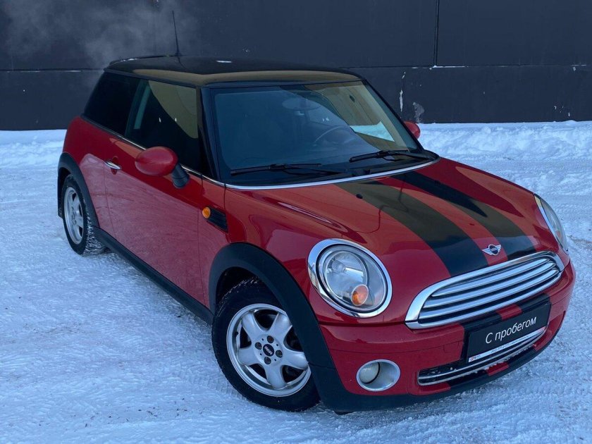 Мини купер красный