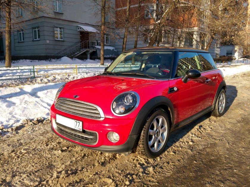 Мини Купер красный