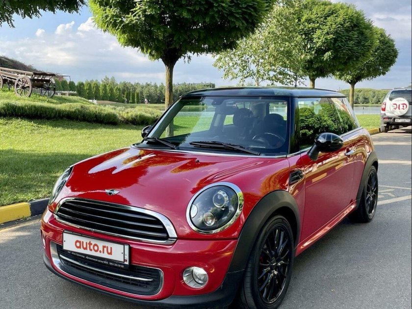 Мини Купер красный