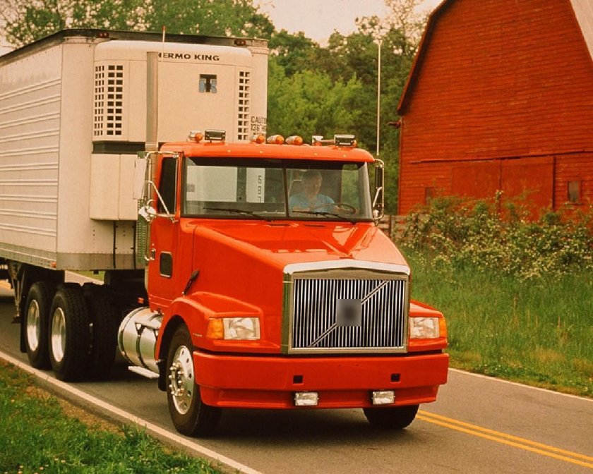 Volvo nl12 тягач