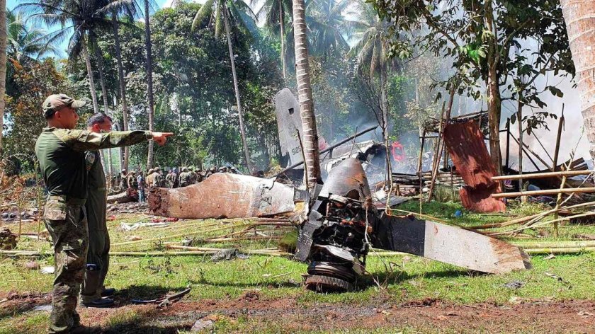 Катастрофа c-130 филиппинских ВВС