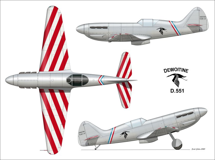 Самолет Девуатин d551