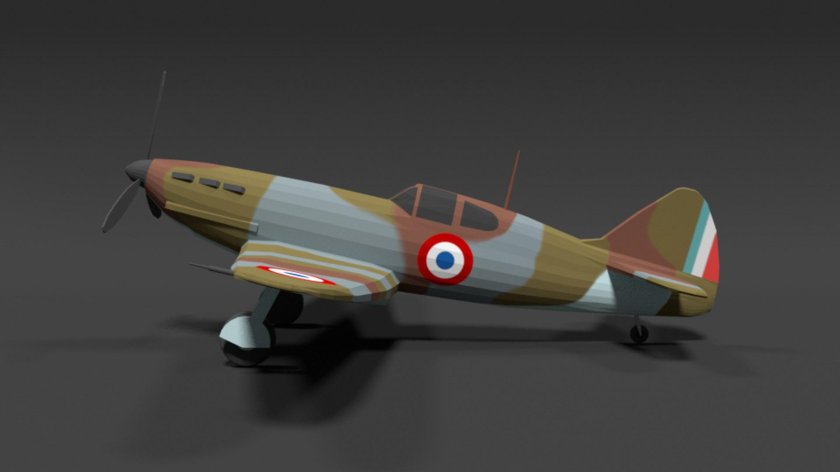 Dewoitine d.520 киль