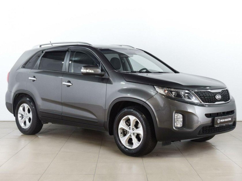 Киа Соренто серый