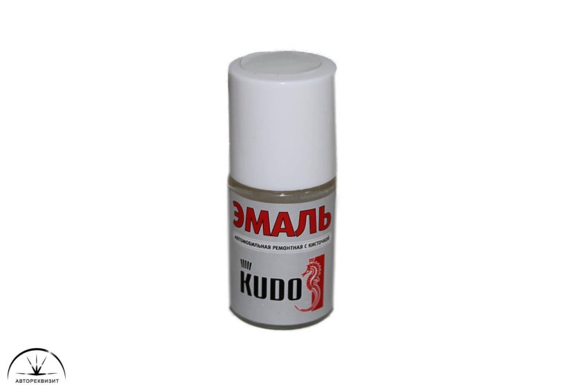Автомобильная ремонтная эмаль с кисточкой kudo