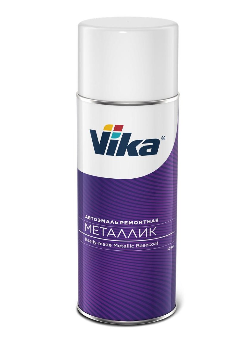 Автоэмаль Vika металлик цвет Chevrolet Silver fe87-7052