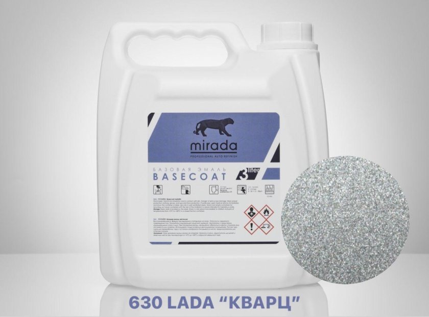 Краска платина 691