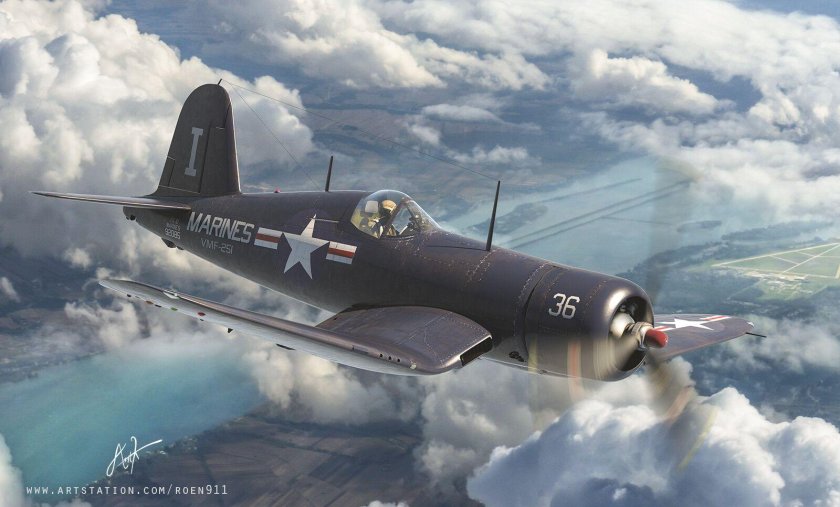 Chance Vought f4u Corsair