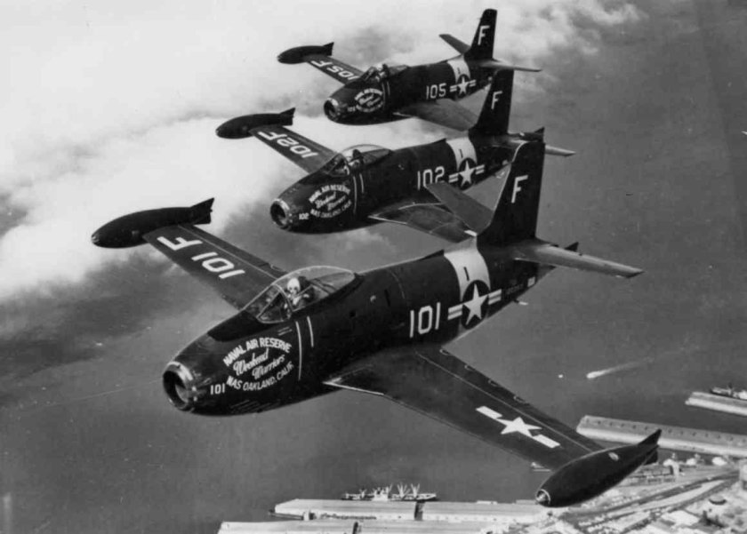 Самолет FJ-1 Fury