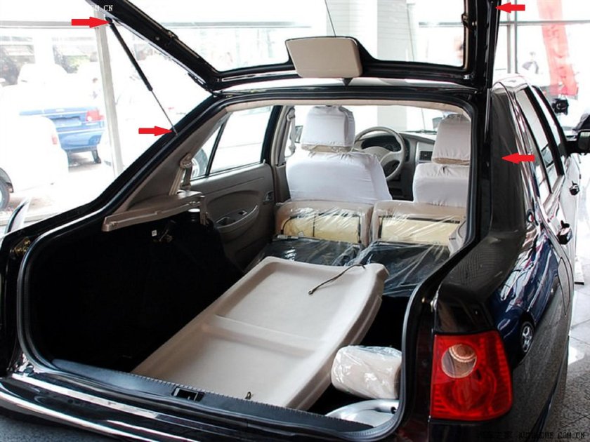 Chery Amulet багажник