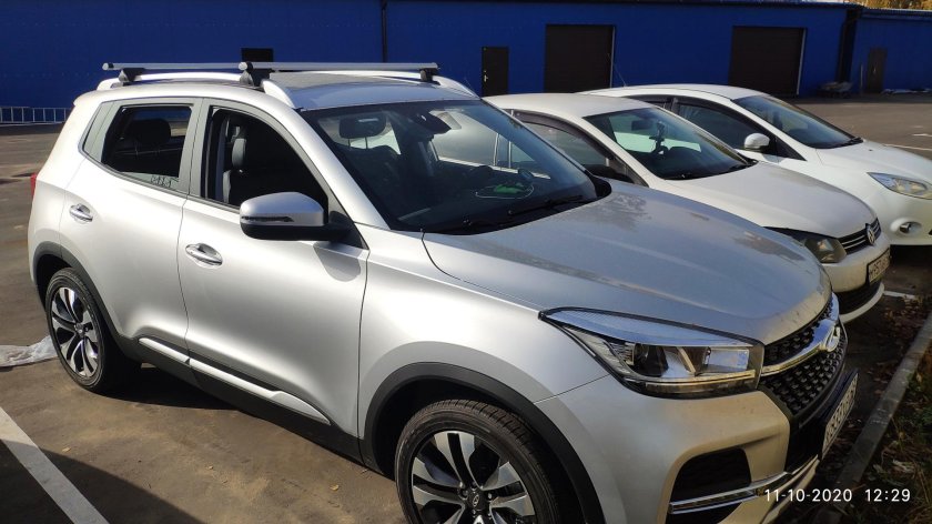 Chery Tiggo 4 багажник на крышу