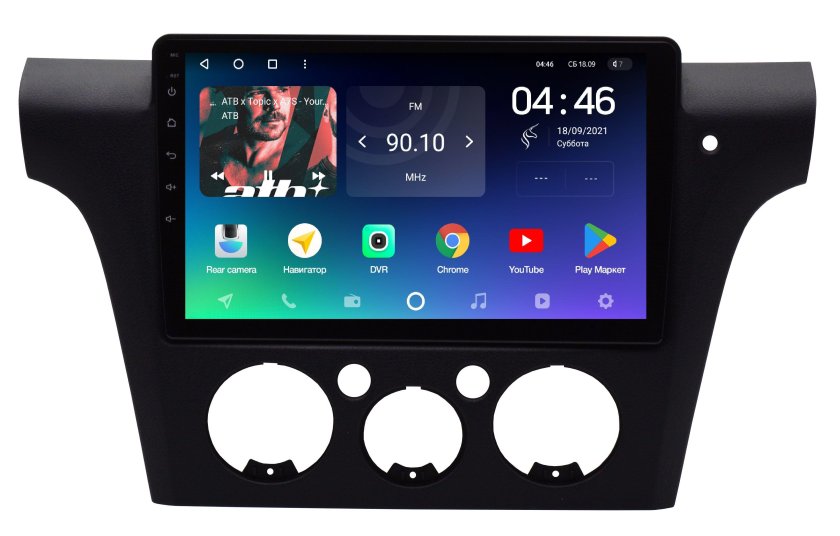 Mitsubishi Airtrek 2001 магнитола 10 дюймов