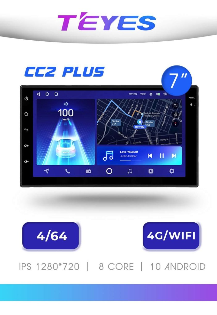 Магнитола teyes cc2 plus
