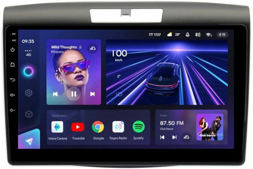 Штатная магнитола teyes