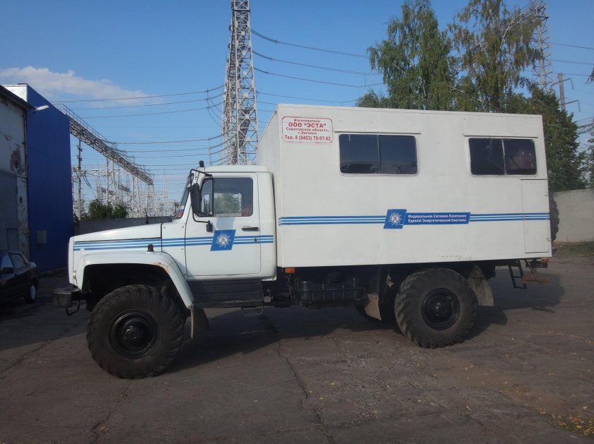 ГАЗ 3308 аварийная