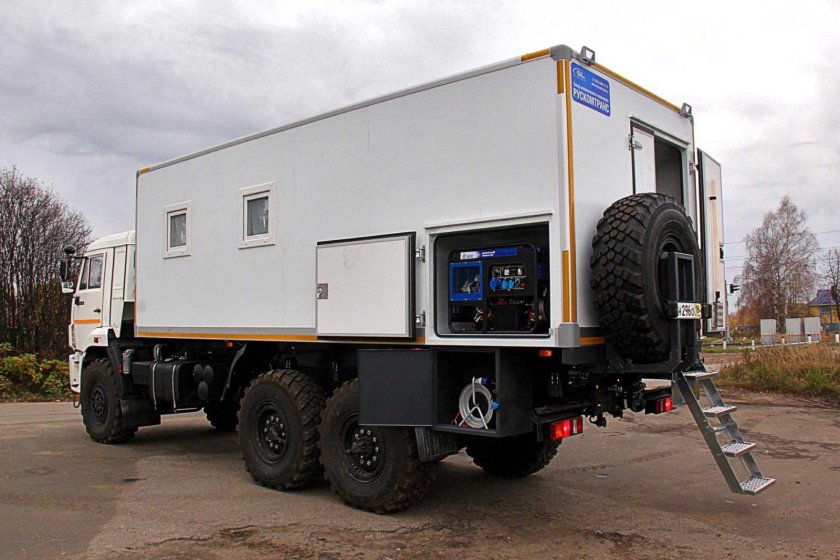Лаборатория неразрушающего контроля на шасси КАМАЗ 43118