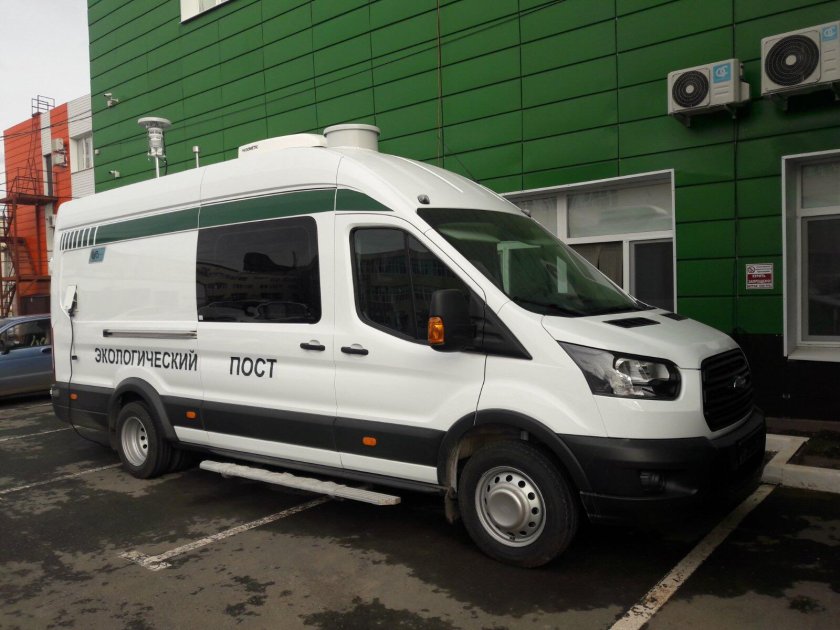 Передвижной экологический пост контроля атмосферы