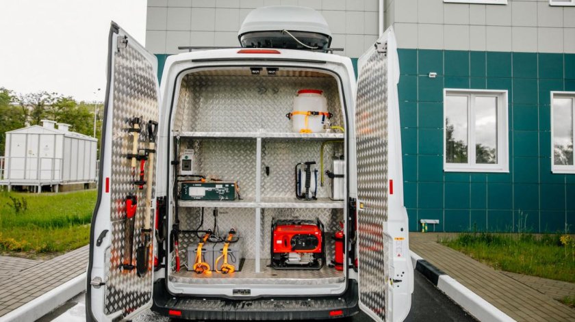 Передвижная радиометрическая лаборатория