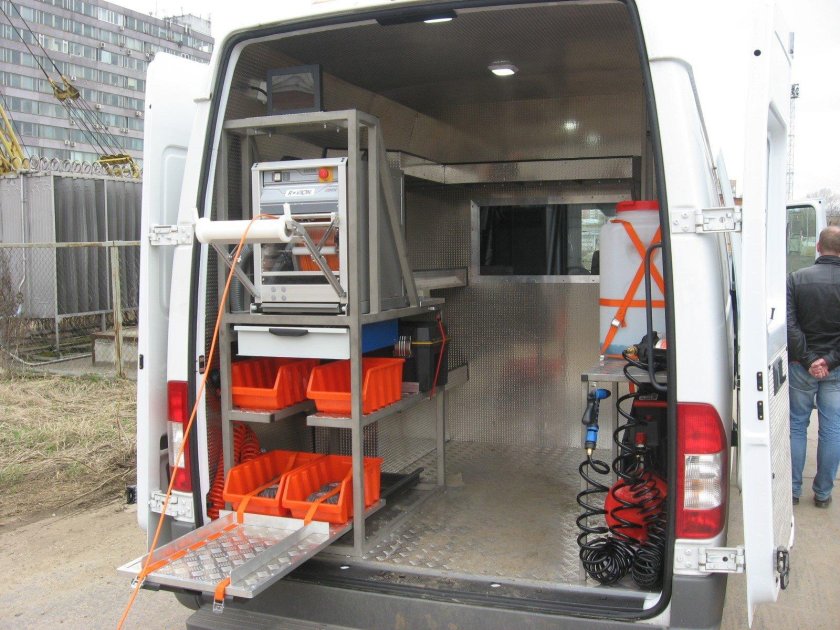 Передвижная лаборатория ГАЗ 28343