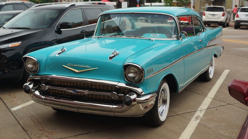 Chevrolet bel air coupe 1957