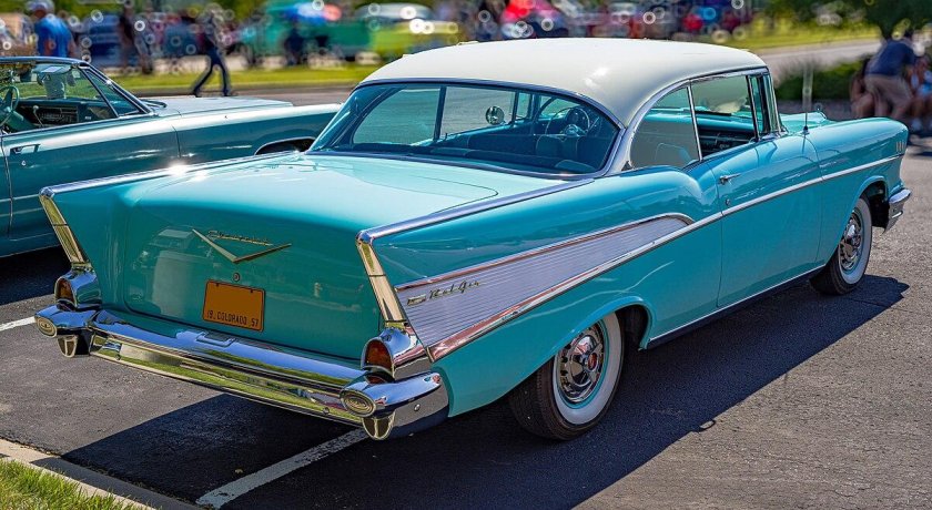 Chevrolet bel air coupe 1957