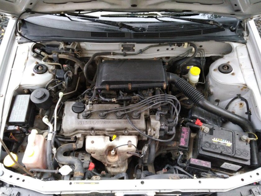 Nissan Almera n15 двигатель