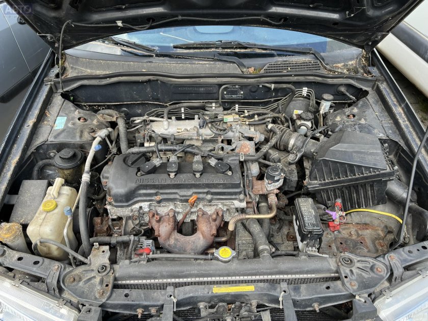 Подкапотное пространство ниссан альмера н15