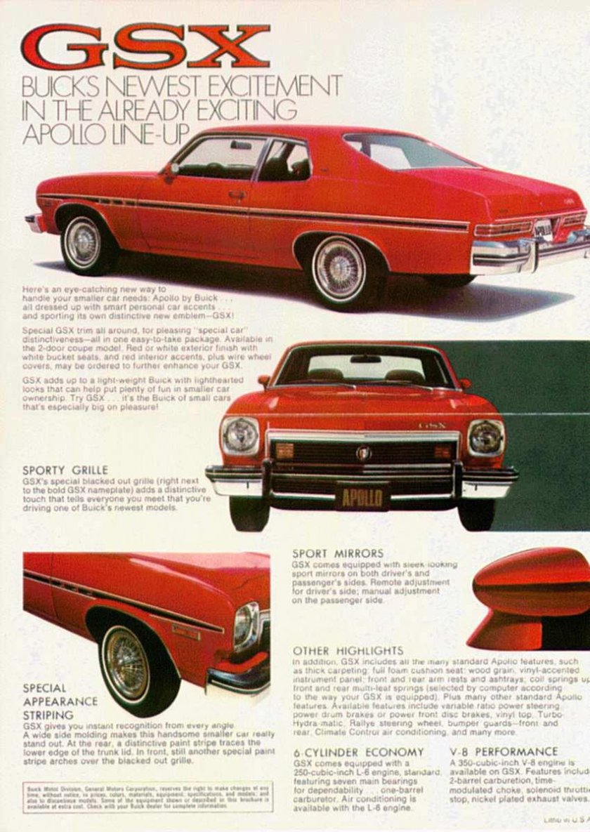 Buick Apollo 1974