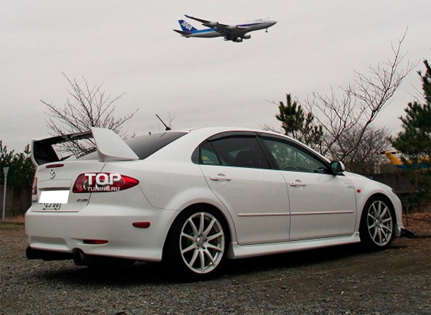 Mazda 6 gg спойлер