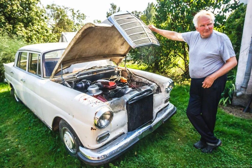 Старые отреставрированные машины