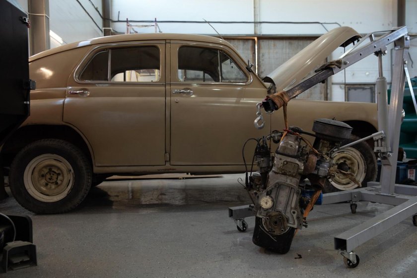 Двигатель газ м20 победа