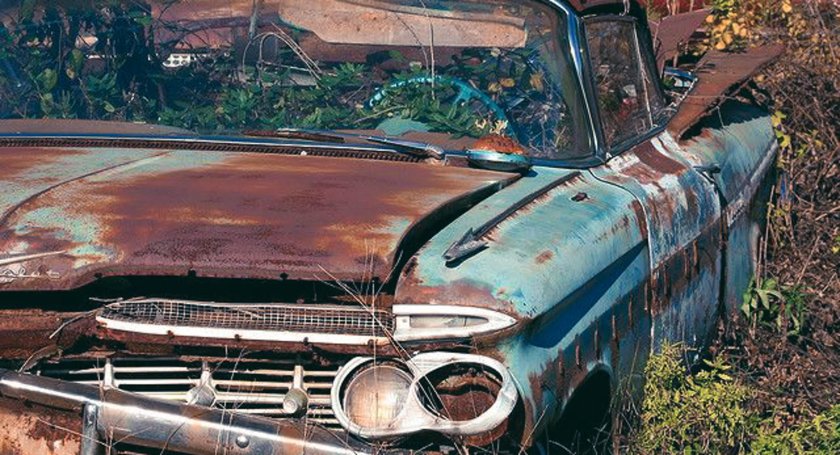 Chevrolet 1959 abandoned