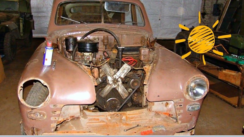 Реставрация газ м20 победа