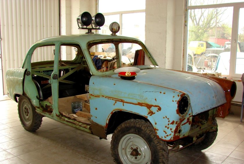 Москвич 407 отреставрированный