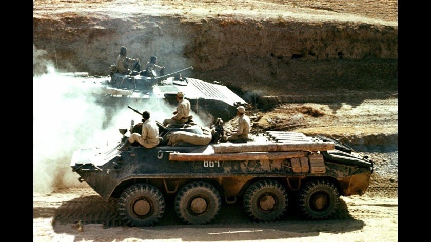 БТР-70 В Афганистане