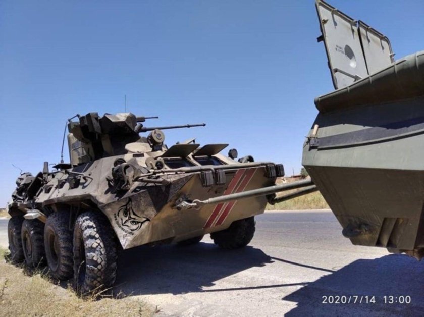 БТР-82а на Донбассе