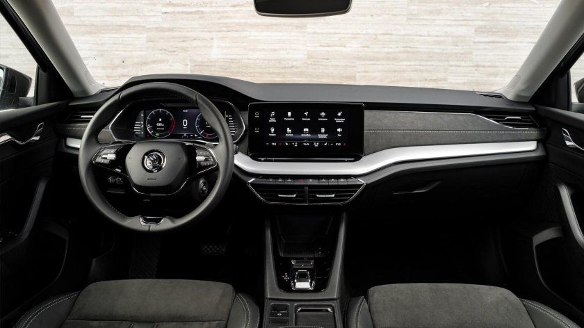 Škoda Octavia 2022 салон