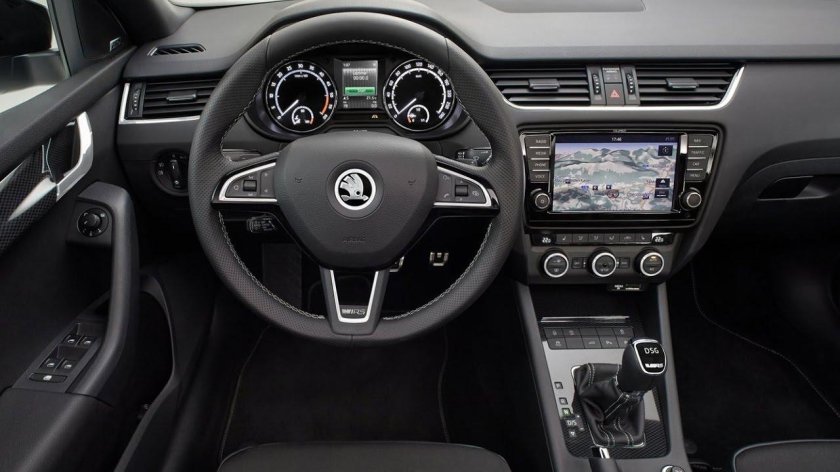 Škoda octavia 2017 салон