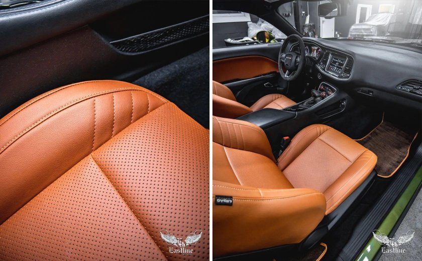 Dodge Challenger перешивка салона