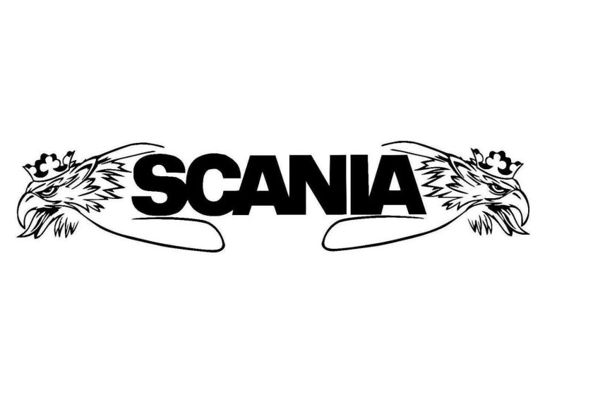 Наклейки Скания