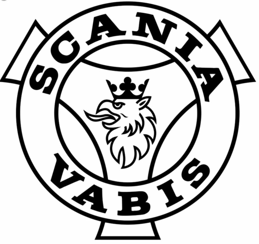 Scania Vabis наклейка