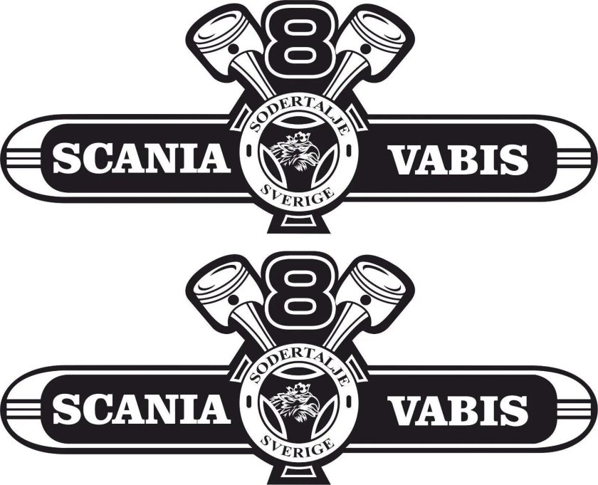 Scania Vabis наклейка