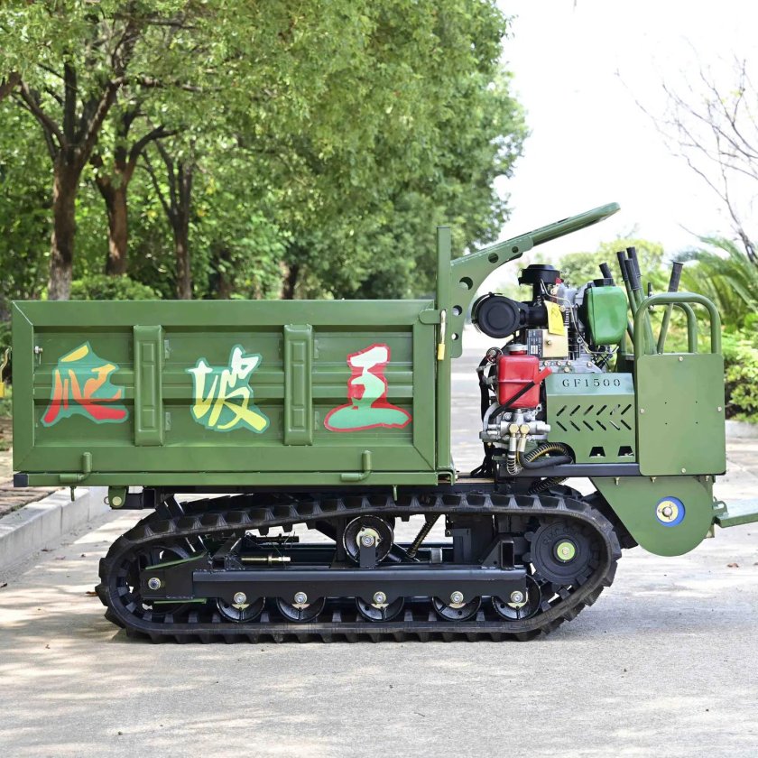 Гусеничный самосвал